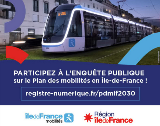 Enquête publique sur la mobilité en Ile de France
