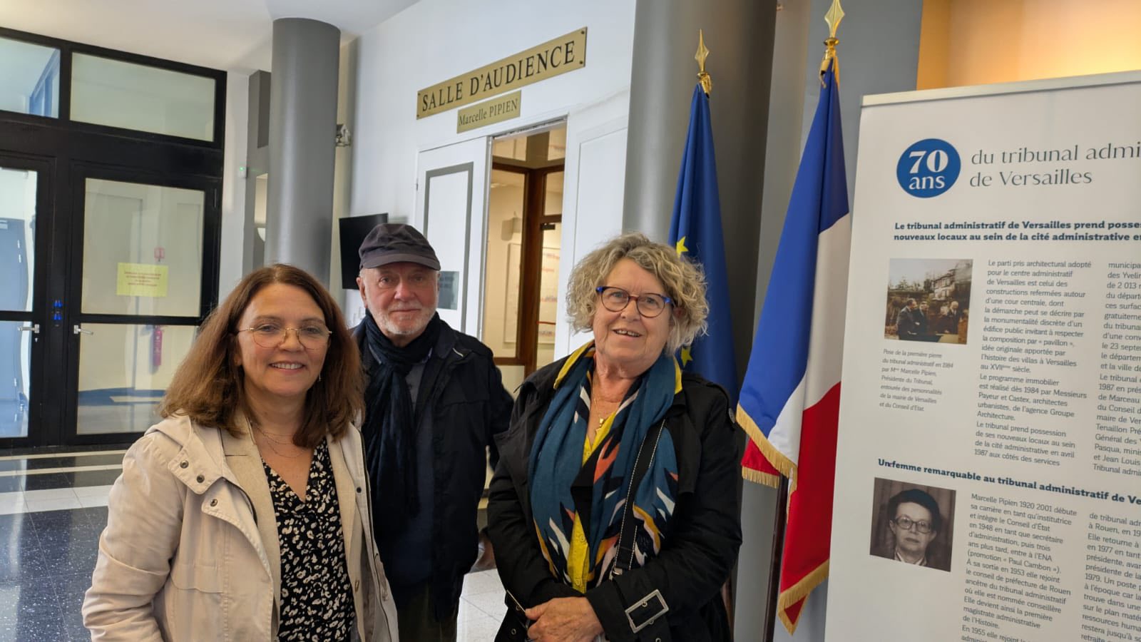 Après 2 ans d'attente, en dépit du démarrage des travaux acceptés et soutenus par le maire, ses adjoints et son équipe, Sabine NAGEL a une nouvelle fois défendu les intérêts des Bondouflois au tribunal administratif.