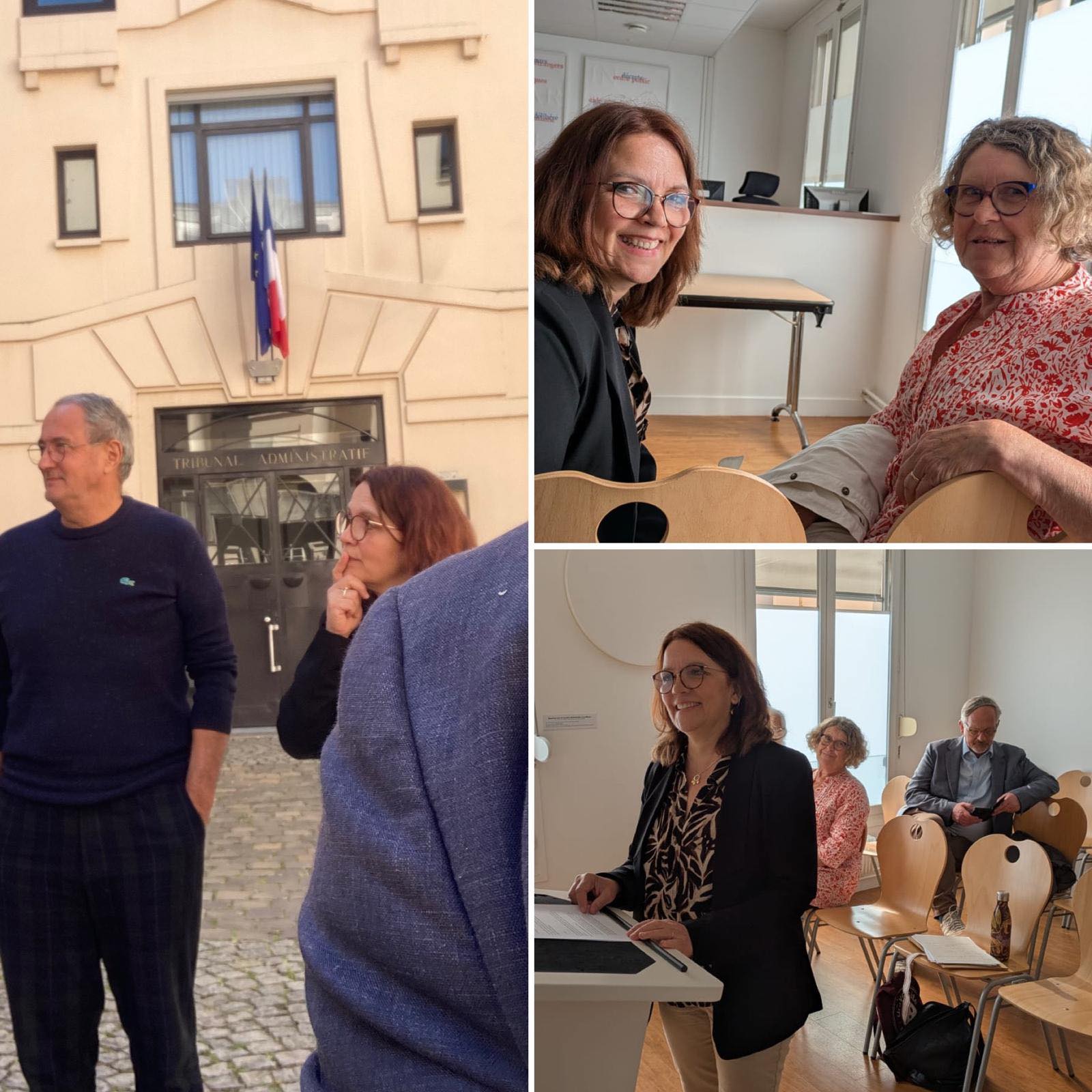 Pour stopper les travaux de Bois Bailleul, Sabine NAGEL a déposé un référé au Tribunal Administratif