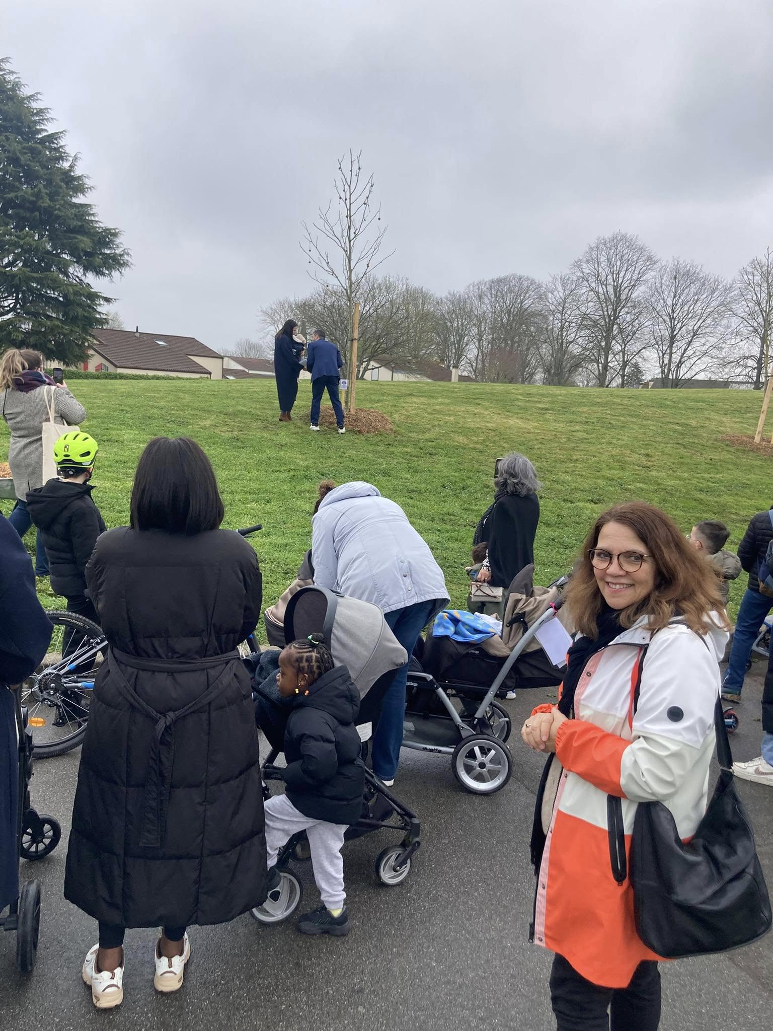La cérémonie 1 arbre, 1 naissance ...